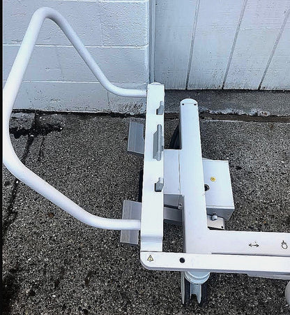 PHILIPS FLEX TRAK NON MAGNETIC MRI TROLLEY HOSPITAL GURNEY FLEX  HILO WATCHVIDEO