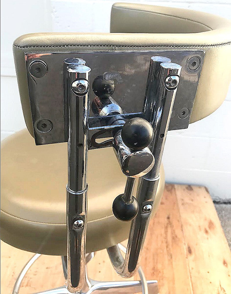 RARE VINTAGE DENTAL MEDICAL STOOL HOSPITAL CLINIC TATOO VETERINARY LAB FREE SHIP