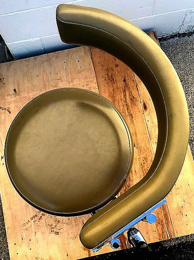 RARE VINTAGE DENTAL MEDICAL STOOL HOSPITAL CLINIC TATOO VETERINARY LAB FREE SHIP