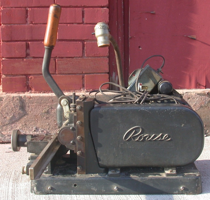 RARE ELECTRIC ROUSE VERTICAL ROTARY MITERER