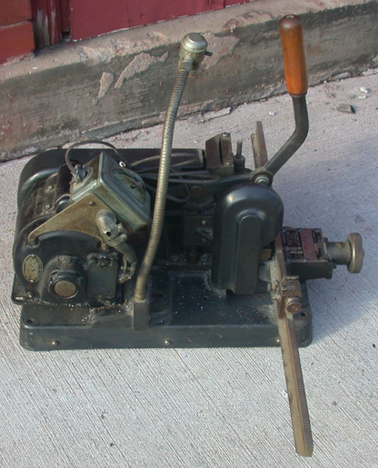 RARE ELECTRIC ROUSE VERTICAL ROTARY MITERER