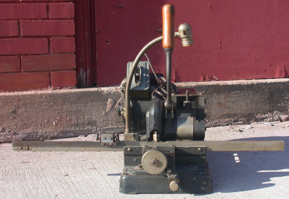 RARE ELECTRIC ROUSE VERTICAL ROTARY MITERER