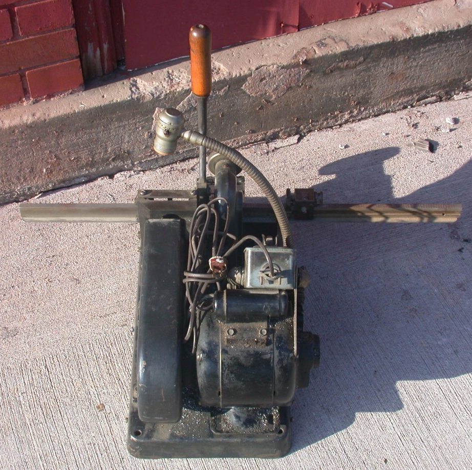 RARE ELECTRIC ROUSE VERTICAL ROTARY MITERER