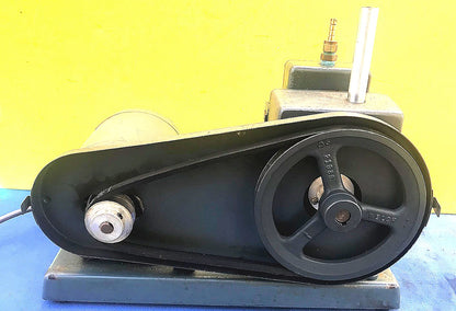 DUO-SEAL BELT DRIVE ROTARY VANE DUO SEAL MODEL 1400 VACUUM PUMP WATCH VIDEO