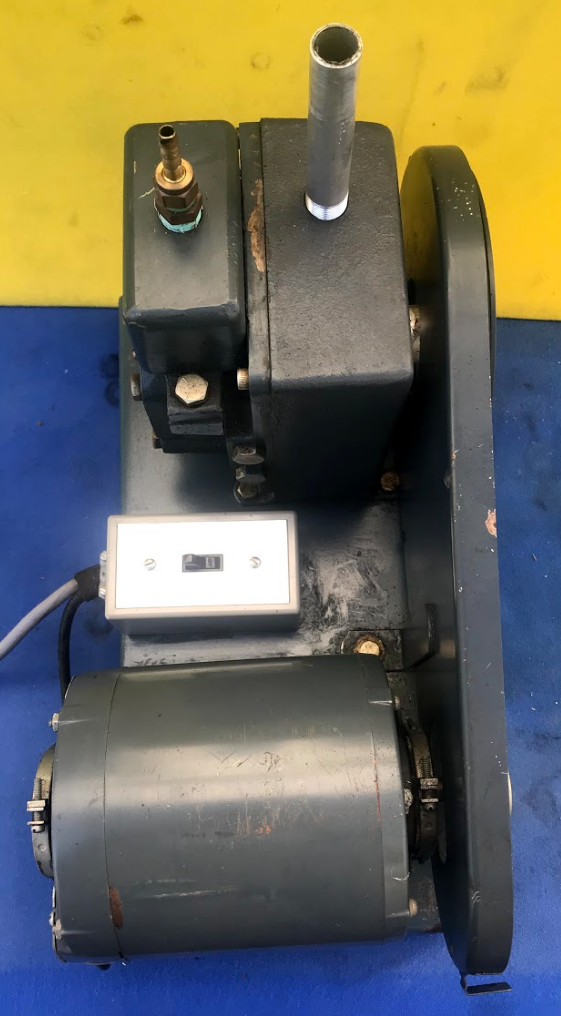 DUO-SEAL BELT DRIVE ROTARY VANE DUO SEAL MODEL 1400 VACUUM PUMP WATCH VIDEO