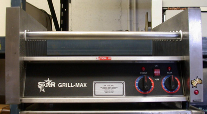 STAR 30C GRIL-MAX SEAL-MAX COMMERCIAL DOUBLE HOT DOG ROLLER MACHINE FREE SHIP