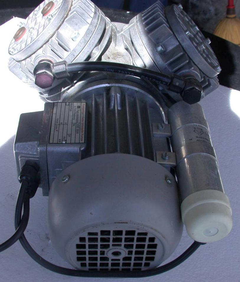 KNF IVOCLAR VDE 0530 DENTAL NEUBERGER DOUBLE PISTON PUMP