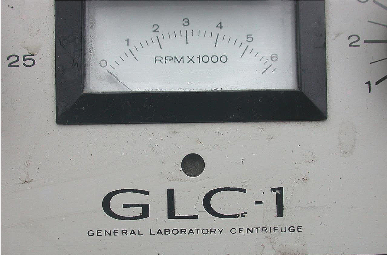SORVALL GLC-1 CENTRIFUGE - SPINS PERFECTLY HL-4 ROTOR 15ml Tube Buckets FREESHIP