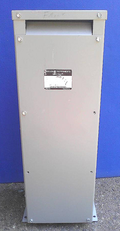 WESCHLER INSTRUMENTS VOLT-PAC 9T92C2445G44 VARIABLE TRANSFORMER NP183102