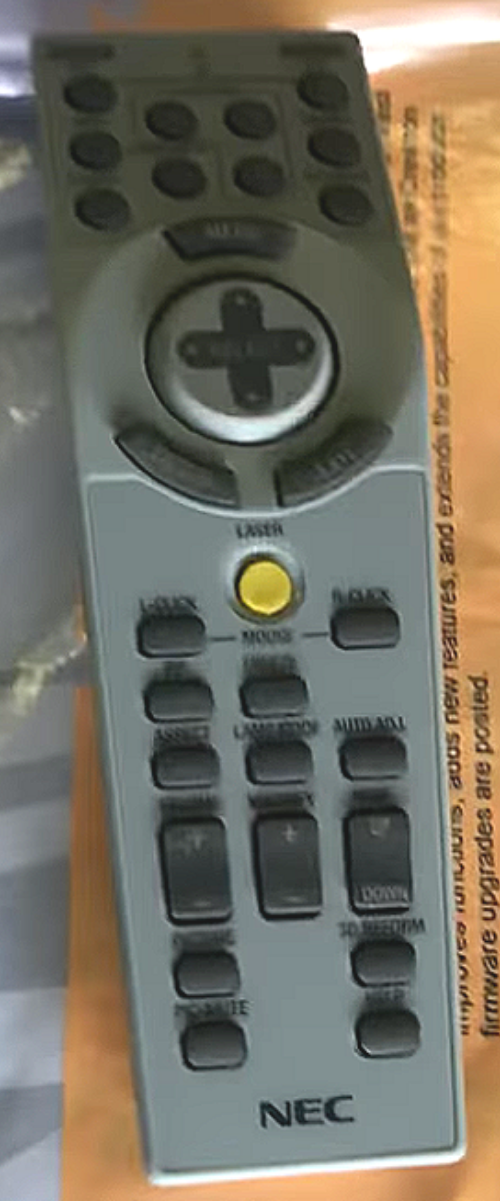 NEC NP3141W NETWORK PROJECTOR with REMOTE & MANUAL WATCH VIDEO FREE SHIPPING