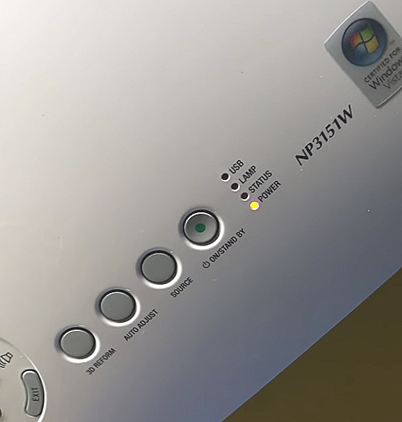 NEC NP3141W NETWORK PROJECTOR with REMOTE & MANUAL WATCH VIDEO FREE SHIPPING