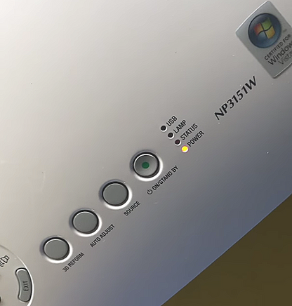 NEC NP3141W NETWORK PROJECTOR with REMOTE & MANUAL WATCH VIDEO FREE SHIPPING