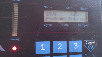 PTC-100 PELTIER PROGRAMMABLE THERMAL CONTROLLER CYCLER 96-WELL & HOT BONNET LID