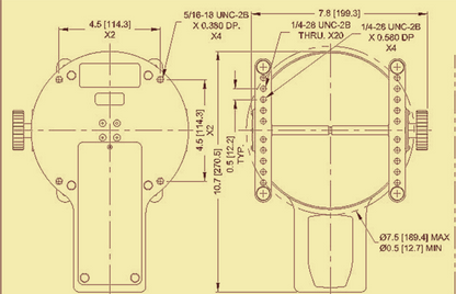 CHECK LINE MARK-10 CT100 CLOSURE TORQUE TESTER CAP-T BOTTLE 100%TESTED FREE SHIP