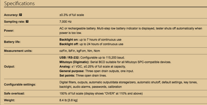 CHECK LINE MARK-10 CT100 CLOSURE TORQUE TESTER CAP-T BOTTLE 100%TESTED FREE SHIP
