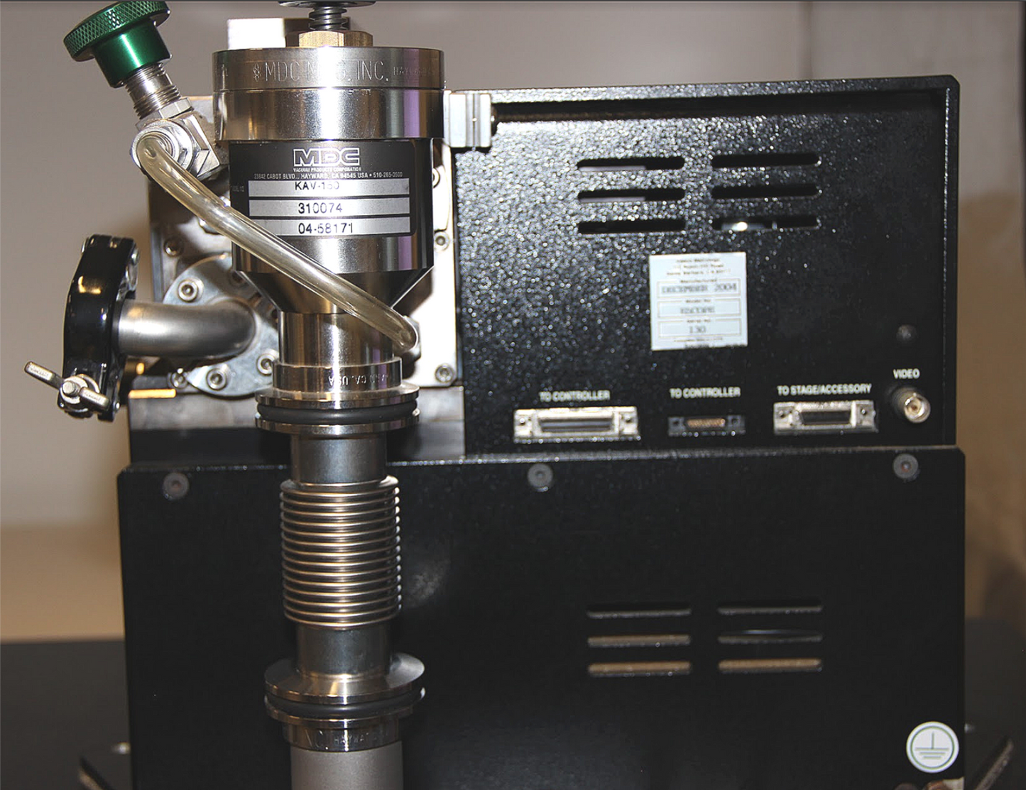 TMC VEECO DI ENVIROSCOPE ATOMIC FORCE MICROSCOPE SYSTEM MDC KAV-150 TURBO-V 70LP