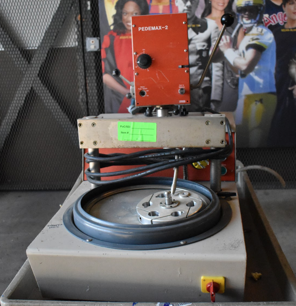 STRUERS 3PHASE PLANOPOL2 PEDEMAX2 POWERHEAD POLISHER GRINDER LAPPING WATCHVIDEO