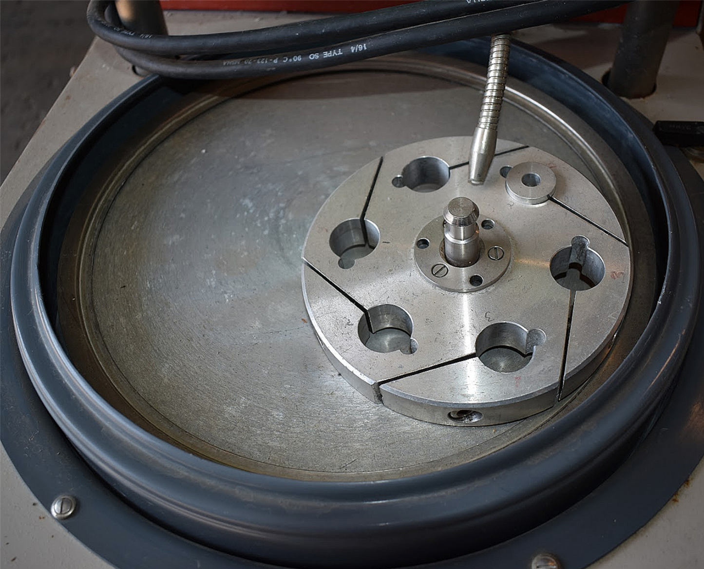 STRUERS 3PHASE PLANOPOL2 PEDEMAX2 POWERHEAD POLISHER GRINDER LAPPING WATCHVIDEO