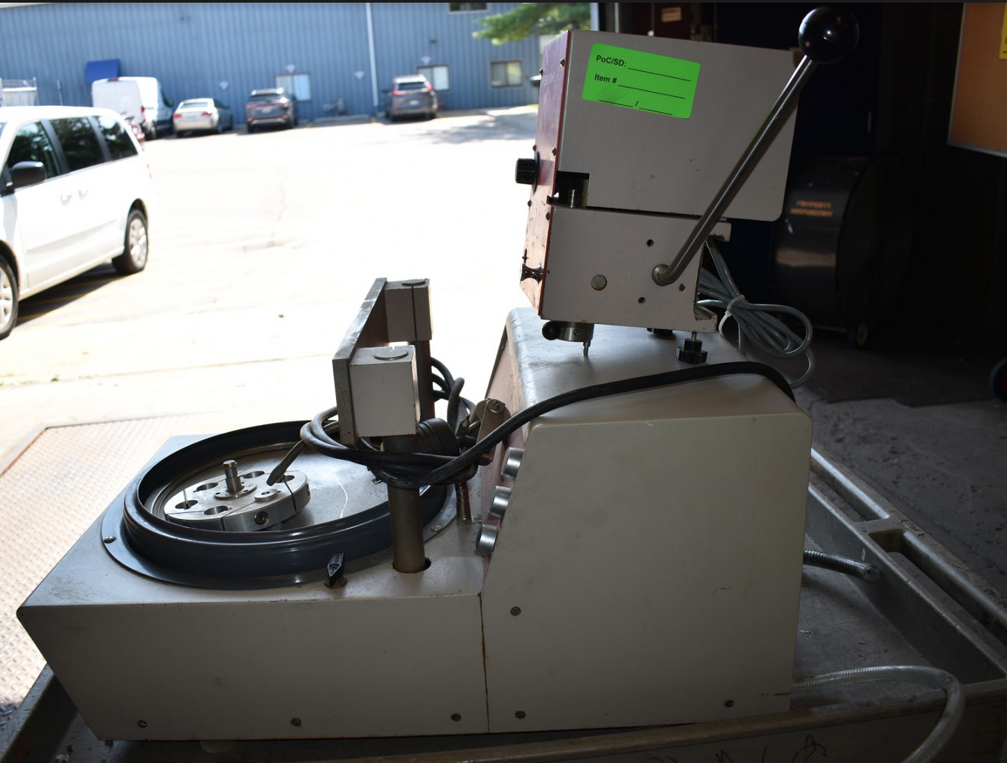 STRUERS 3PHASE PLANOPOL2 PEDEMAX2 POWERHEAD POLISHER GRINDER LAPPING WATCHVIDEO