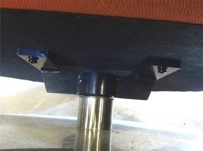 PAIR (2) OF DAUPHIN SWIVEL ORANGE or GREEN MODERN CONTEMPORARY FREE BUSINES SHIP