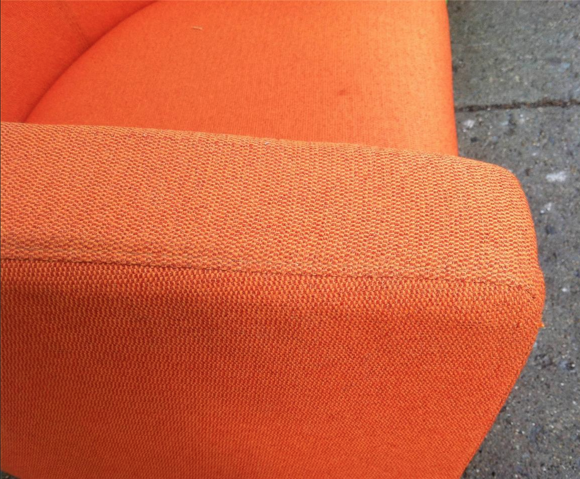 PAIR (2) OF DAUPHIN SWIVEL ORANGE or GREEN MODERN CONTEMPORARY FREE BUSINES SHIP