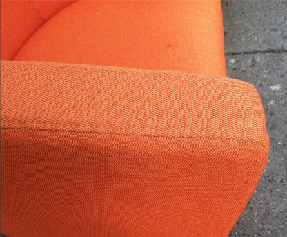 PAIR (2) OF DAUPHIN SWIVEL ORANGE or GREEN MODERN CONTEMPORARY FREE BUSINES SHIP