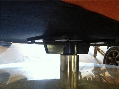 PAIR (2) OF DAUPHIN SWIVEL ORANGE or GREEN MODERN CONTEMPORARY FREE BUSINES SHIP