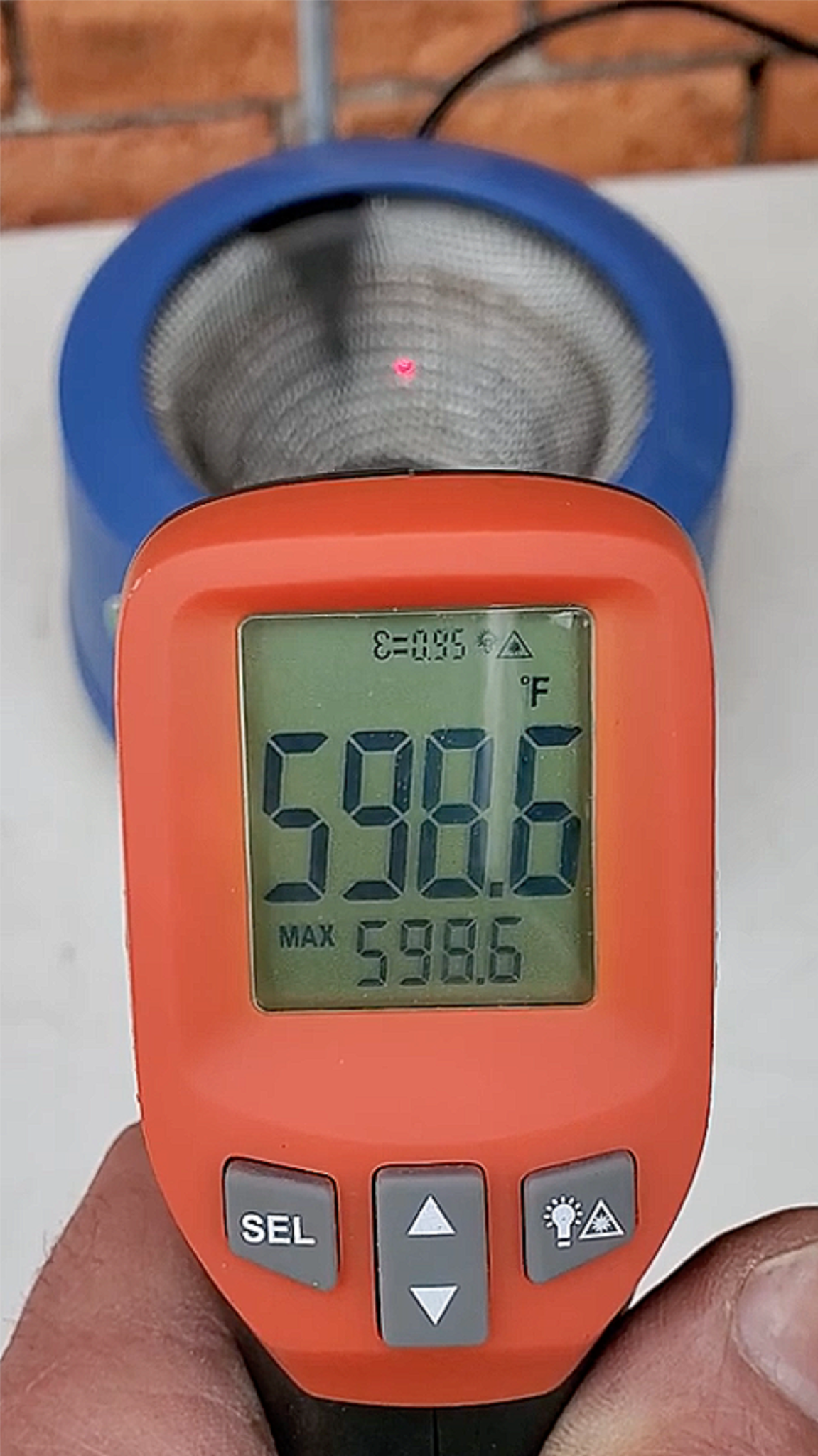 ELECTROTHERMAL EMV1000/CE MKS V-SHAPED ELECTROMANTLE w/ROD WATCH VIDEO FREE SHIP