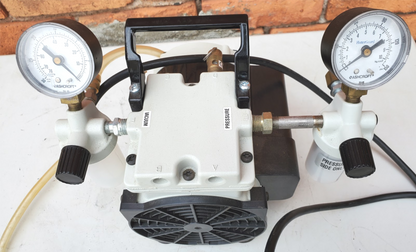 RIETSCHLE THOMAS 2545B-01 DRY VACUUM PUMP 100% WARRANTY WATCH VIDEO  FREE SHIP