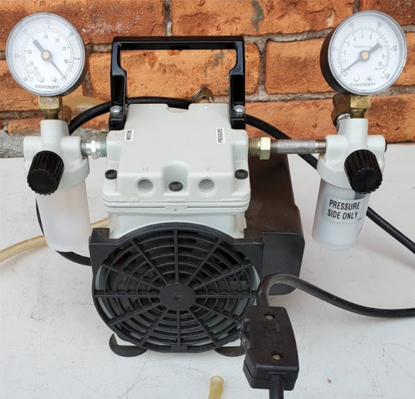 RIETSCHLE THOMAS 2545B-01 DRY VACUUM PUMP 100% WARRANTY WATCH VIDEO  FREE SHIP