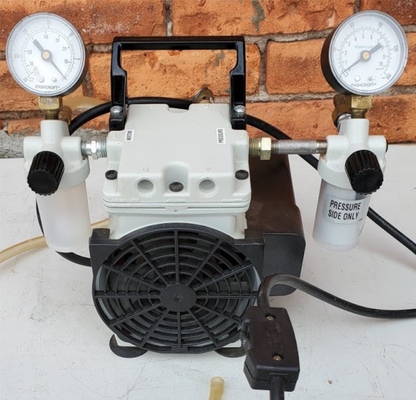 RIETSCHLE THOMAS 2545B-01 DRY VACUUM PUMP 100% WARRANTY WATCH VIDEO  FREE SHIP