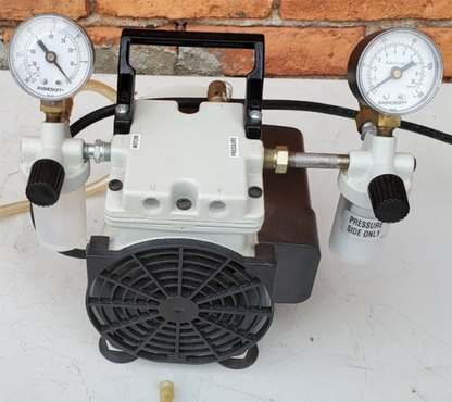 RIETSCHLE THOMAS 2545B-01 DRY VACUUM PUMP 100% WARRANTY WATCH VIDEO  FREE SHIP