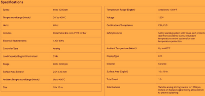 FISHER SCIENTIFIC ISOTEMP STIRRER CAT: 11-100-1-S LARGE TOP WATCH VIDEO FREESHIP