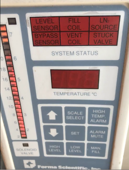 FORMA SCIENTIFIC 8175 CRYOMED CRYO PLUS II LIQUID NITROGEN TANK FREE SHIP