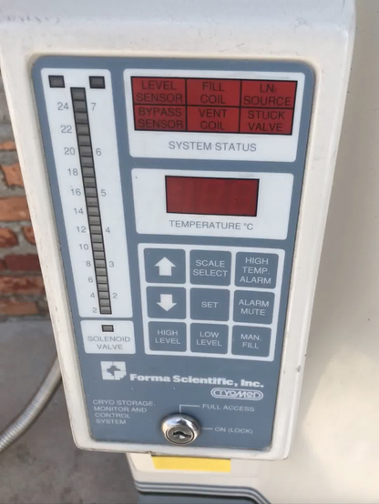 FORMA SCIENTIFIC 8175 CRYOMED CRYO PLUS II LIQUID NITROGEN TANK FREE SHIP