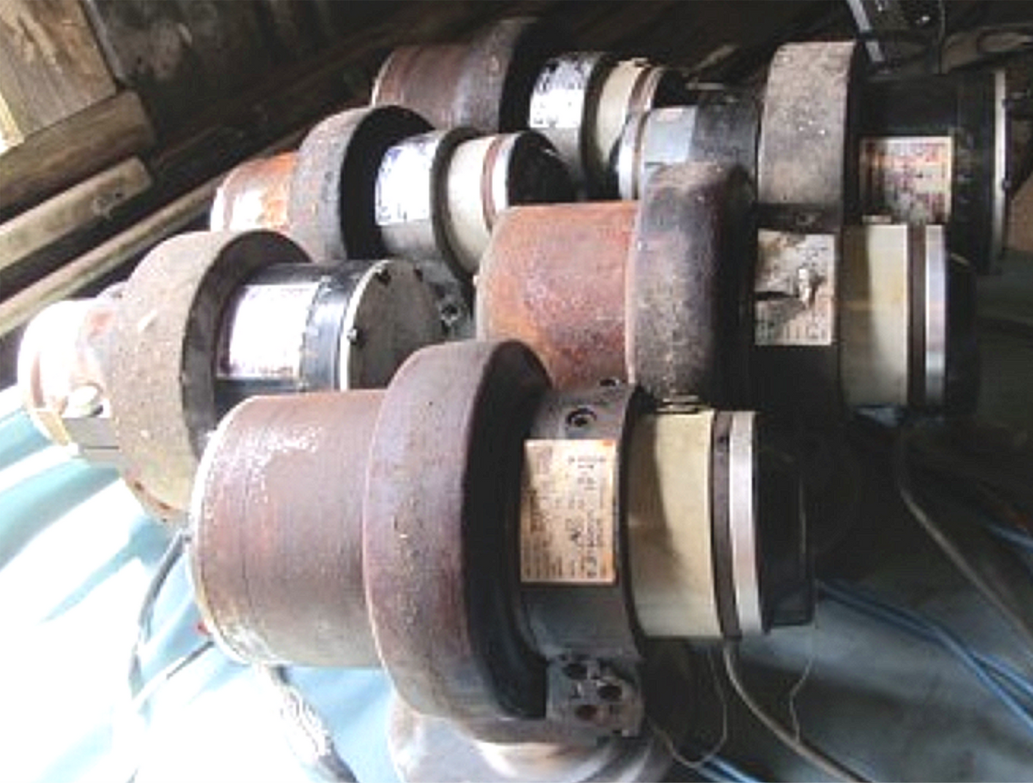 LOT 6 SCHABMUELLER ZAPI ROBOT AUTOMATION MOTION P85/0,13 MOTOR D8070 FREE SHIP