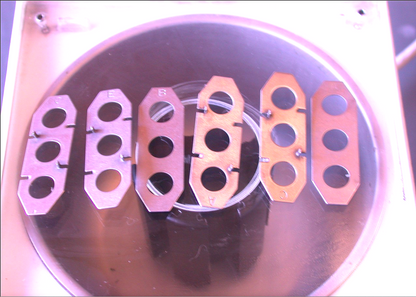 BECKMAN TABLETOP MICROFUGE B COMPLETEwith 6 STAINLESS STEEL PLATES FREE SHIPPING