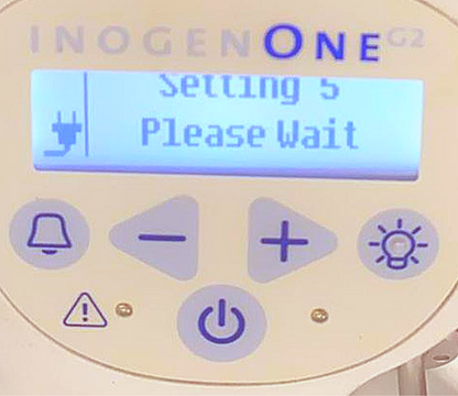 RARE INOGEN ONE G2 PORTABLE MEDICAL OXYGEN CONCENTRATOR 2BATTERY CART WATCHVIDEO