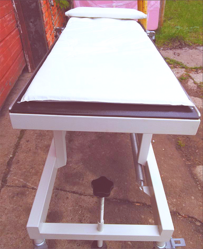 BIODEX MEDICAL MANUAL ADJUSTABLE ECHOCARDIOGRAM X-RAY BARIATRIC TABLE FREE SHIP