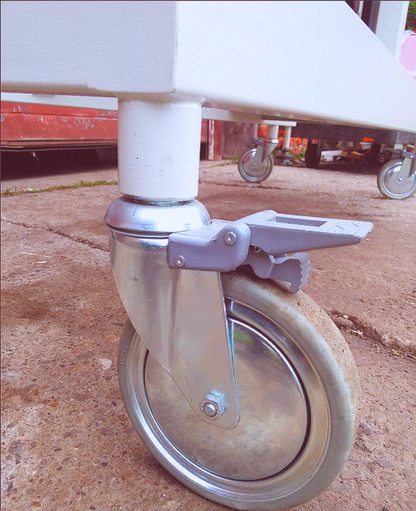 BIODEX MEDICAL MANUAL ADJUSTABLE ECHOCARDIOGRAM X-RAY BARIATRIC TABLE FREE SHIP