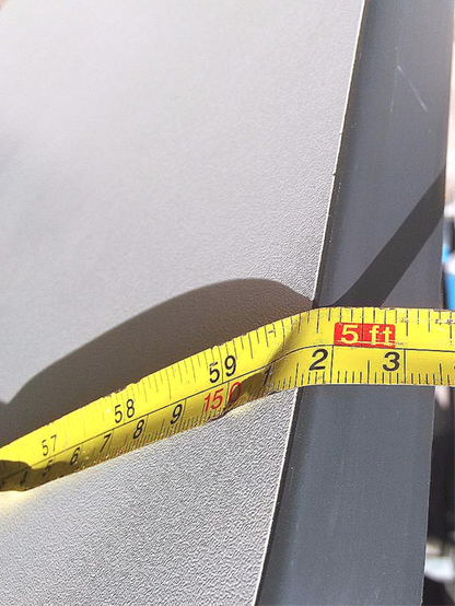 KI HURRY UP DESIGN Fold up Folding Task TABLE DESK w CASTERS 60 w x 30 d x 27 h