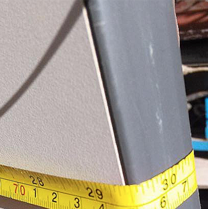 KI HURRY UP DESIGN Fold up Folding Task TABLE DESK w CASTERS 60 w x 30 d x 27 h