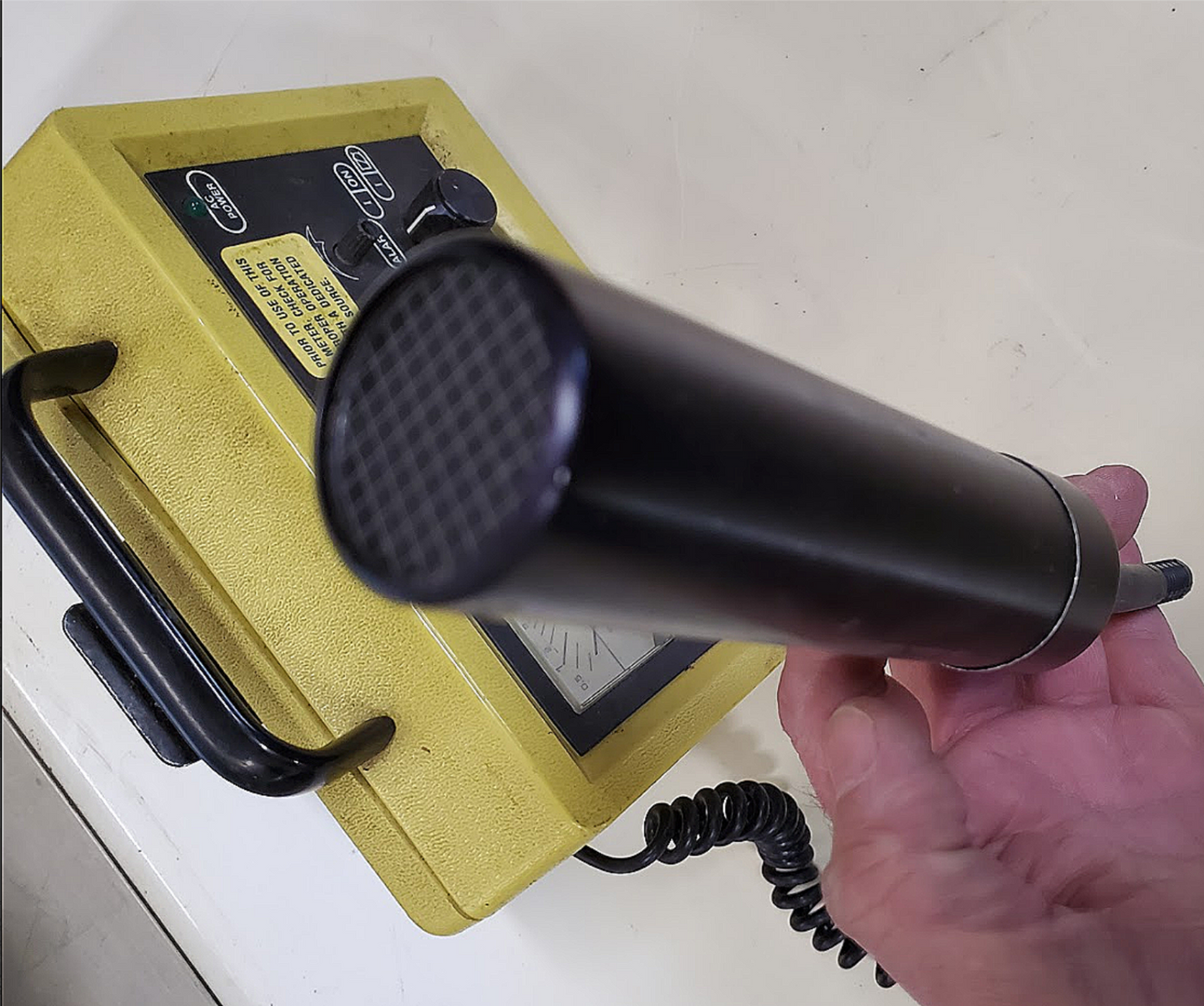 RPI RAD-MONITOR 9000 GM1 RADIATION CONTAMINATION SURVEY METER DETECTOR + PROBE