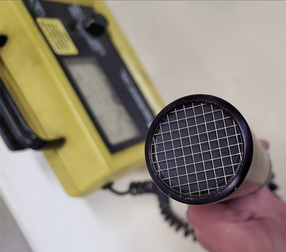 RPI RAD-MONITOR 9000 GM1 RADIATION CONTAMINATION SURVEY METER DETECTOR + PROBE