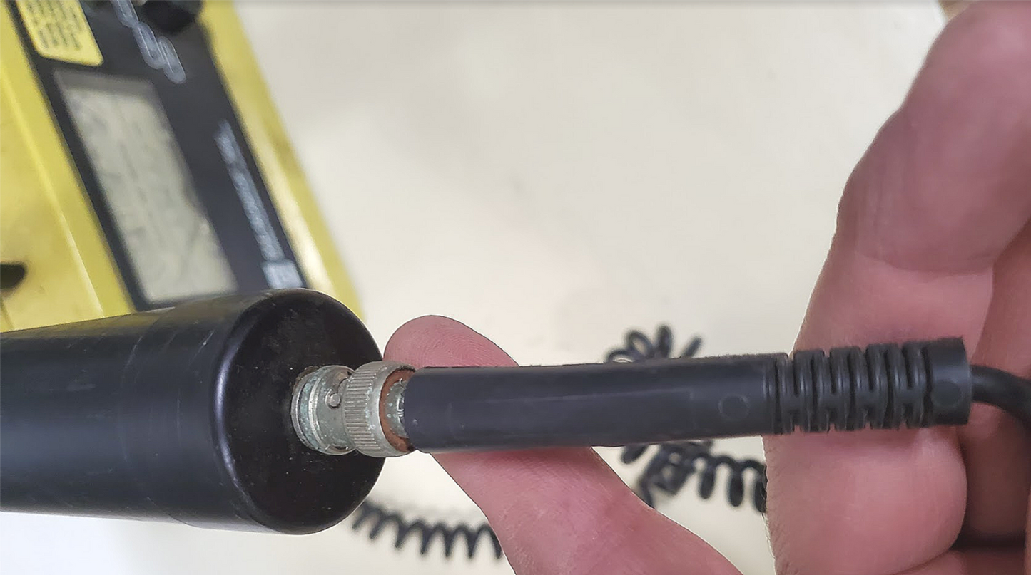 RPI RAD-MONITOR 9000 GM1 RADIATION CONTAMINATION SURVEY METER DETECTOR + PROBE