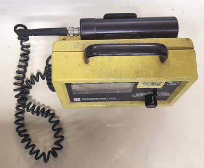 RPI RAD-MONITOR 9000 GM1 RADIATION CONTAMINATION SURVEY METER DETECTOR + PROBE