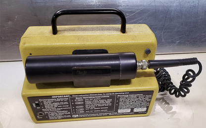 RPI RAD-MONITOR 9000 GM1 RADIATION CONTAMINATION SURVEY METER DETECTOR + PROBE