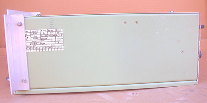 VG ELECTRONICS VPS60 ION 8000-VOLTS HIGH VOLTAGE DC POWER SUPPLY mbar/Amp/kV