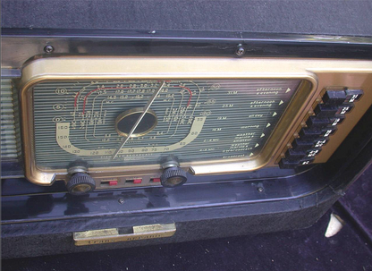 1951 ZENITH H500 TRANS OCEANIC WAVEMAGNETIC VACUUM TUBE AM BROADCAST SW RADIO
