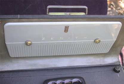 1951 ZENITH H500 TRANS OCEANIC WAVEMAGNETIC VACUUM TUBE AM BROADCAST SW RADIO